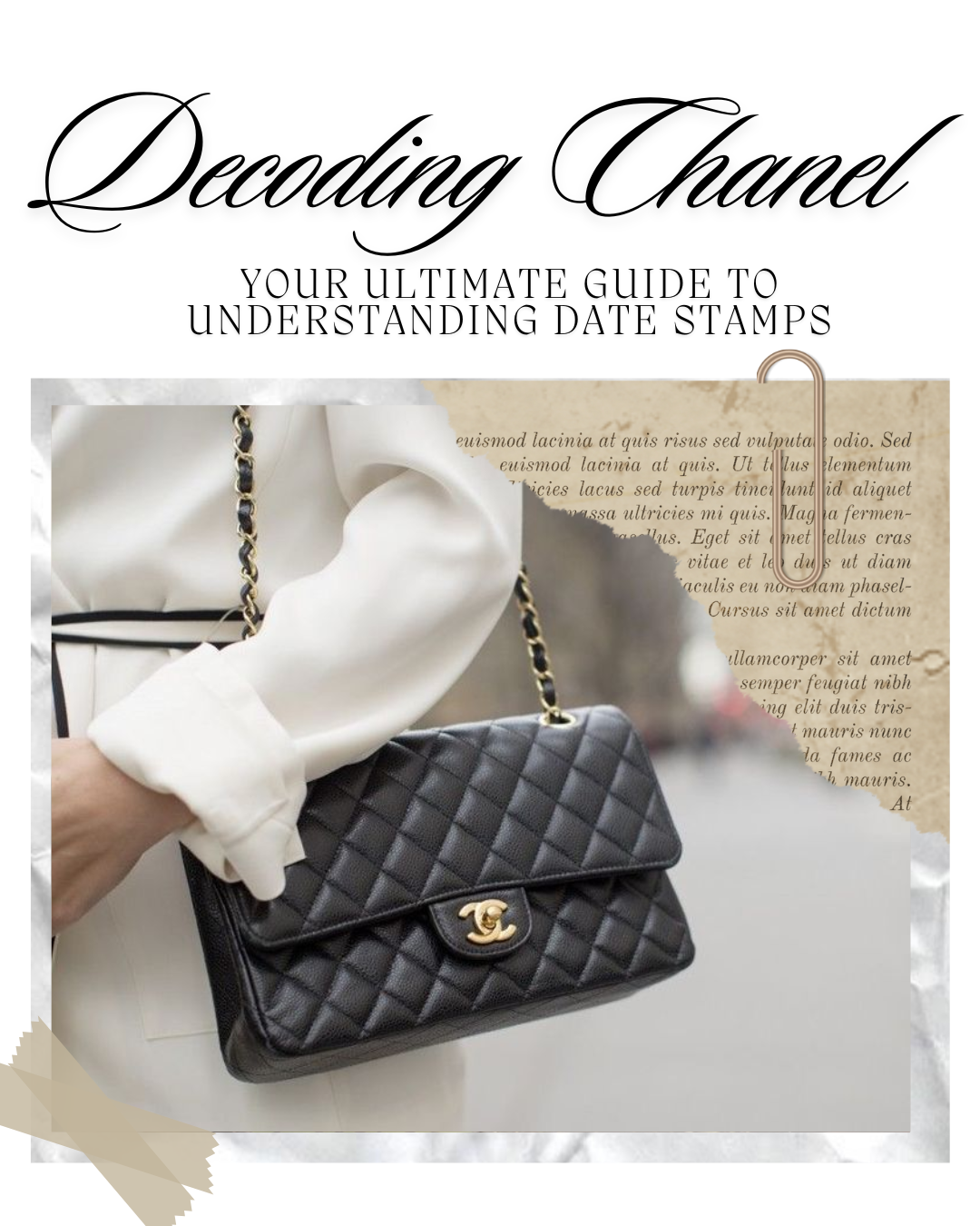 Decoding Chanel: The Ultimate Guide to Understanding Date Stamps