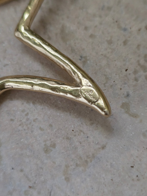 Givenchy Vintage Gold Star Pendant Sautoir Necklace
