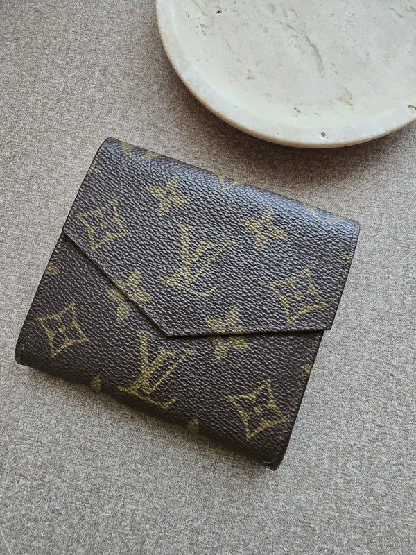 Vintage Louis Vuitton Monogram Envelope Wallet – Compact Classic