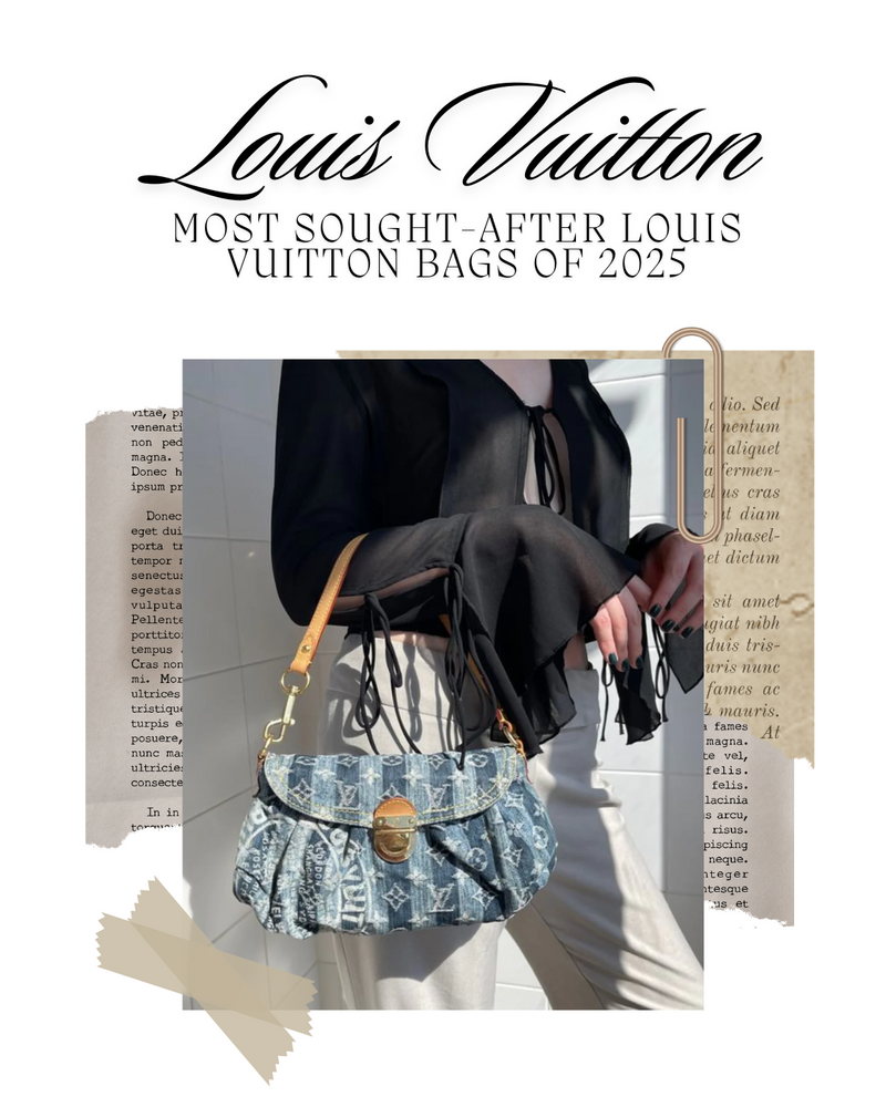 Discover the Most Sought-After Louis Vuitton Bags of 2025: Trends in the Second-Hand Market