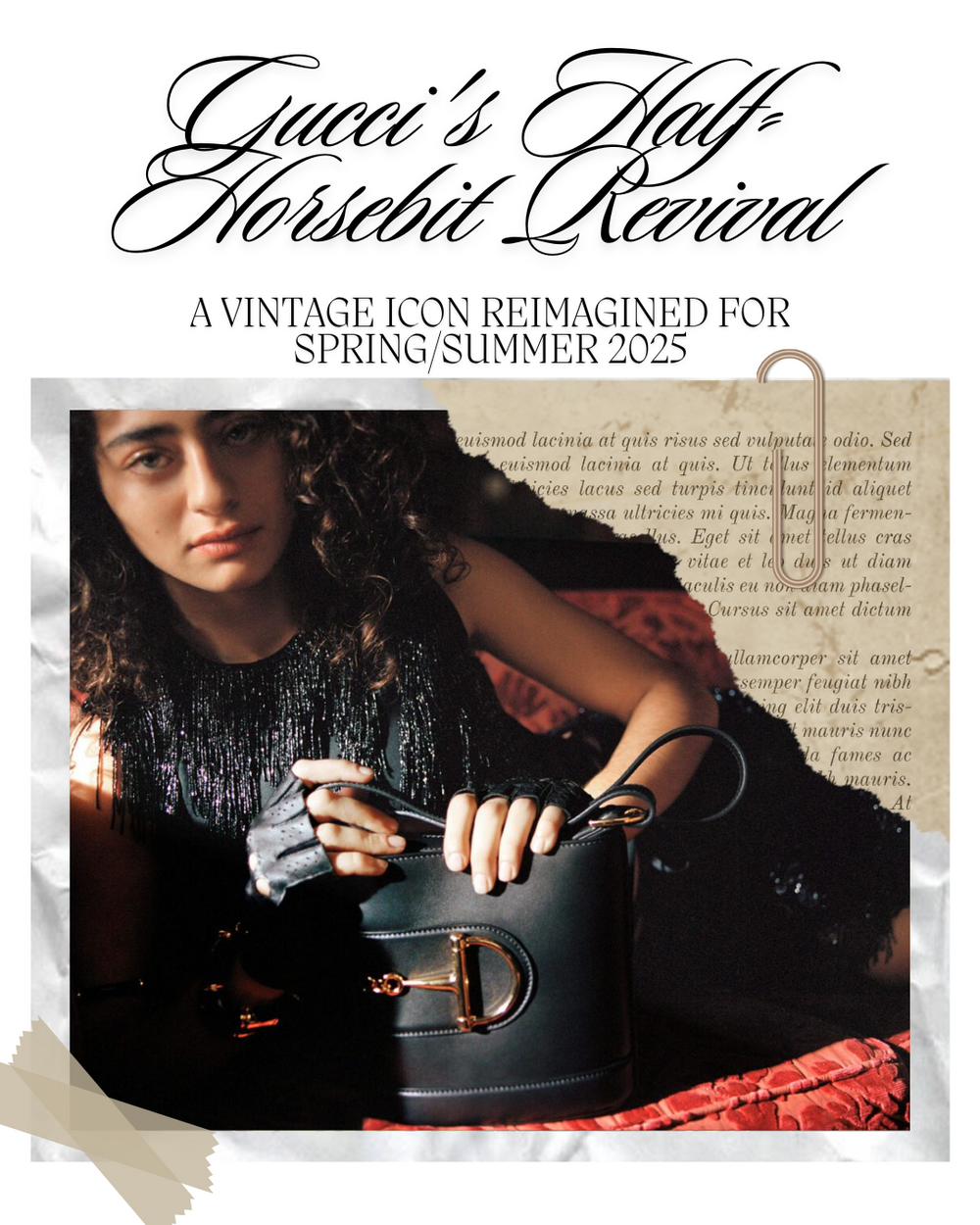 Gucci's Half-Horsebit Revival: A Vintage Icon Reimagined for