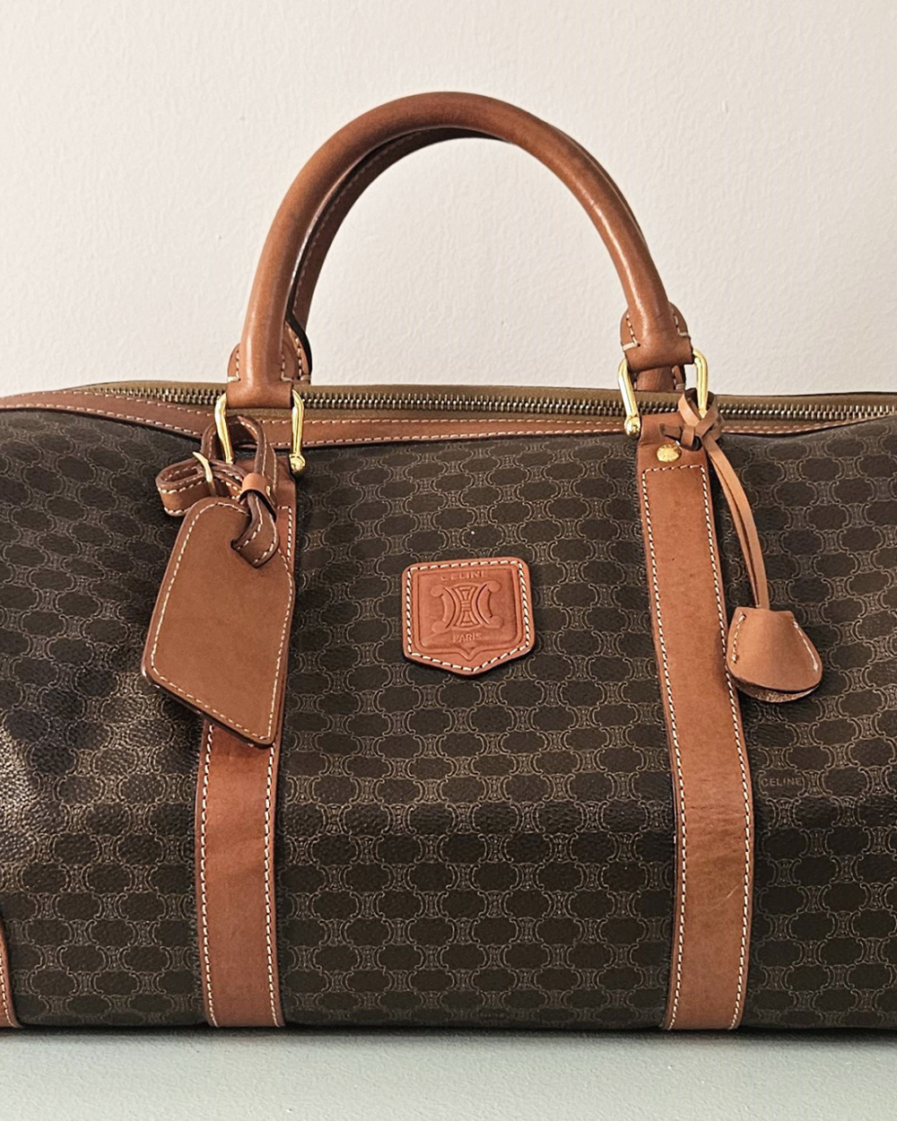 Rare Céline Macadam Pattern Bag Vintage Authenticity and Counterfeits: The Practical Guide to Spotting
