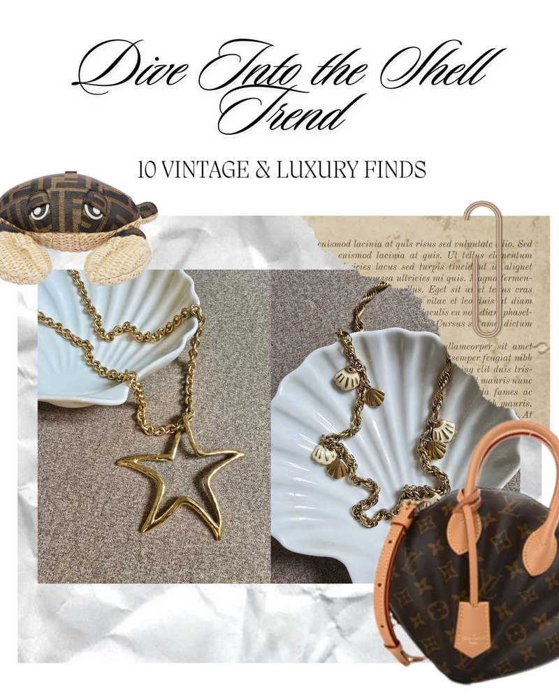 Dive Into the Shell Trend: 10 Vintage & Luxury Finds