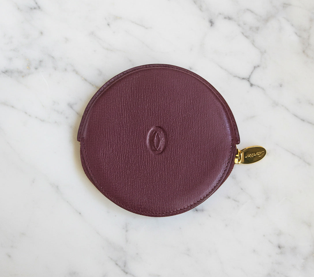 Cartier Must de Cartier Round Coin Purse