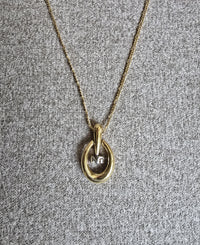 Nina Ricci Gold-Tone Pendant Necklace