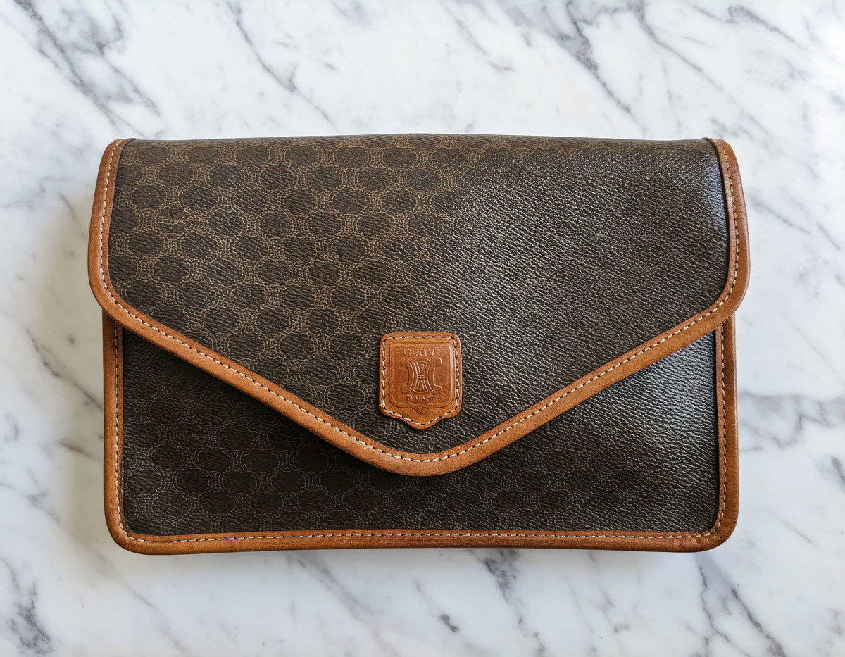 Vintage CELINE Envelope Crossbody Bag