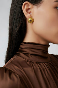 Boucles d'oreilles clip Céline Starball vintage 1990