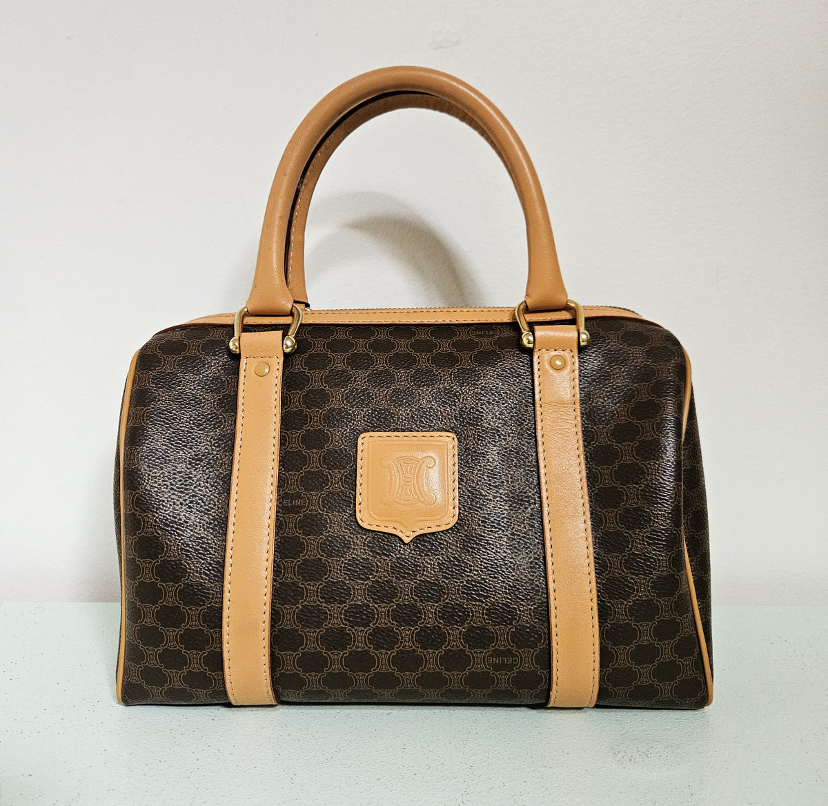Celine Mini Boston Macadam Bag