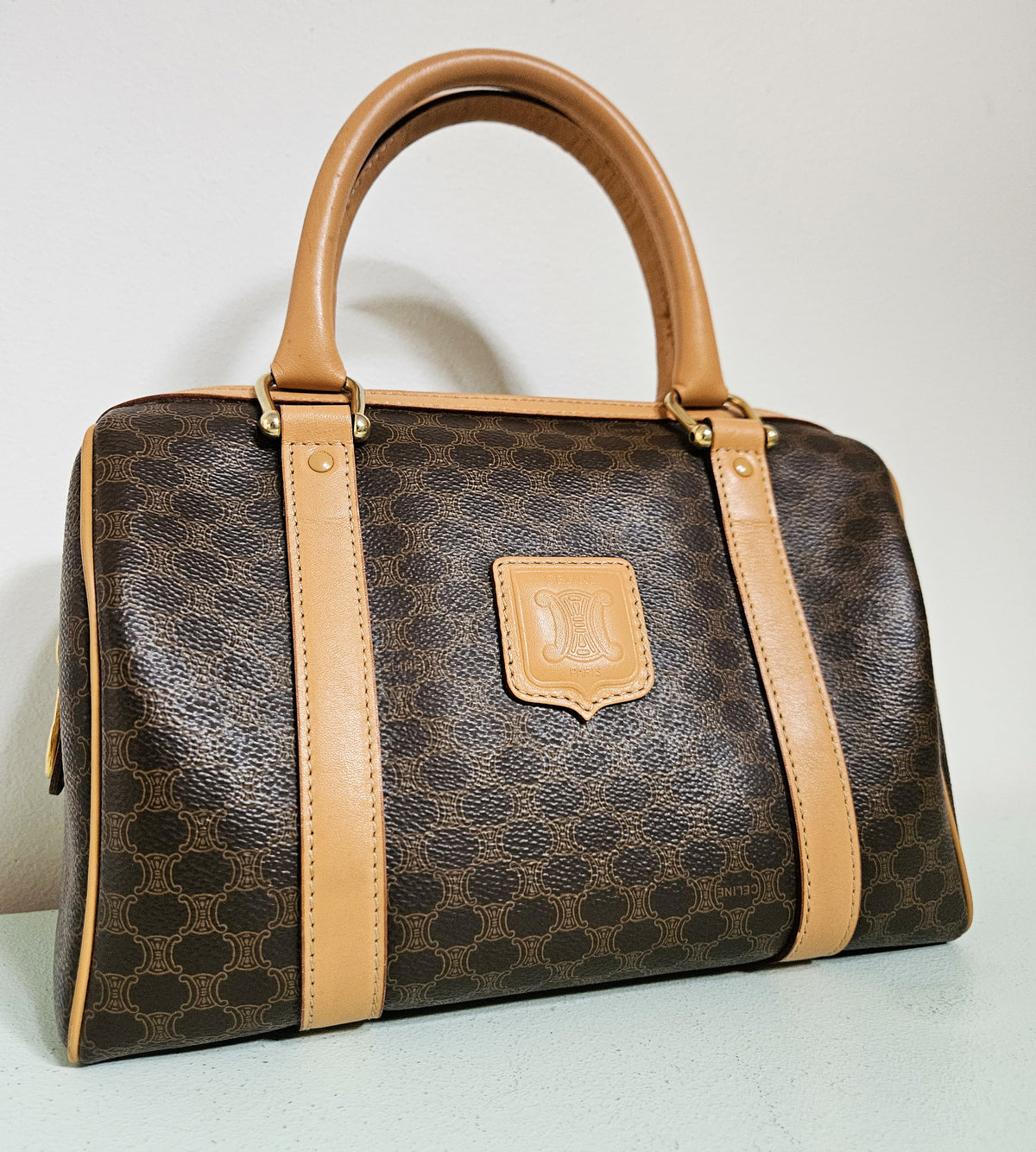 Celine Mini Boston Macadam Bag
