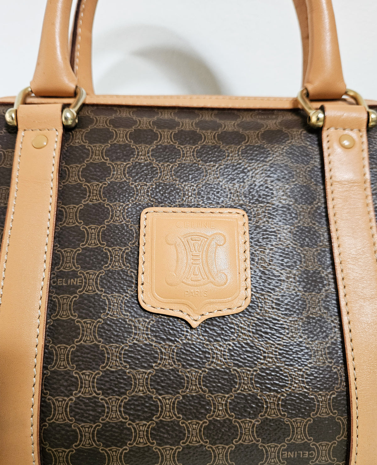 Celine Mini Boston Macadam Bag