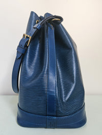 Vintage Louis Vuitton Noé Bag - Dark Blue Epi Leather