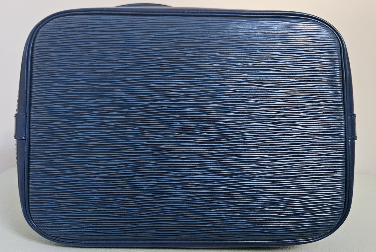 Vintage Louis Vuitton Noé Bag - Dark Blue Epi Leather