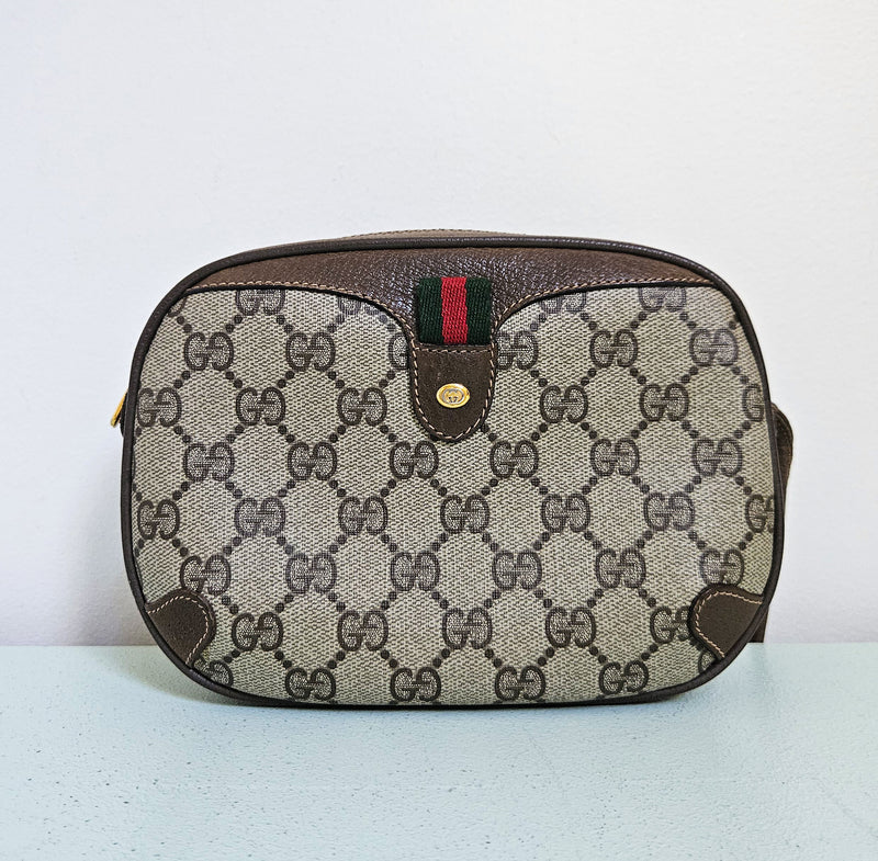 Sac à bandoulière Gucci GG Supreme vintage