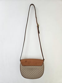 Celine Vintage Coated Canvas Crossbody Bag