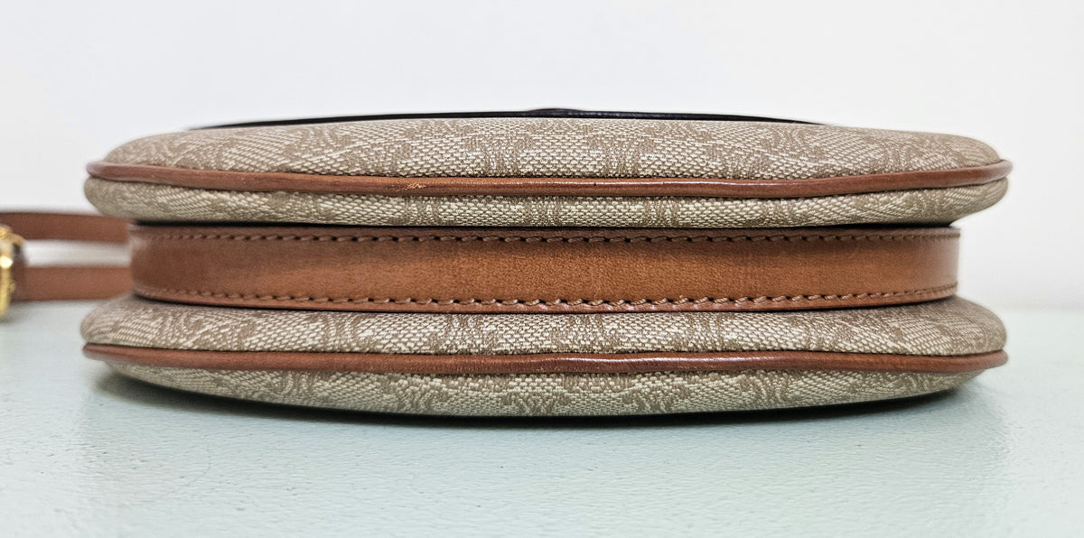 Celine Vintage Coated Canvas Crossbody Bag