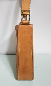 Celine Salmon Suede Shoulder Bag