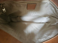 Celine Salmon Suede Shoulder Bag