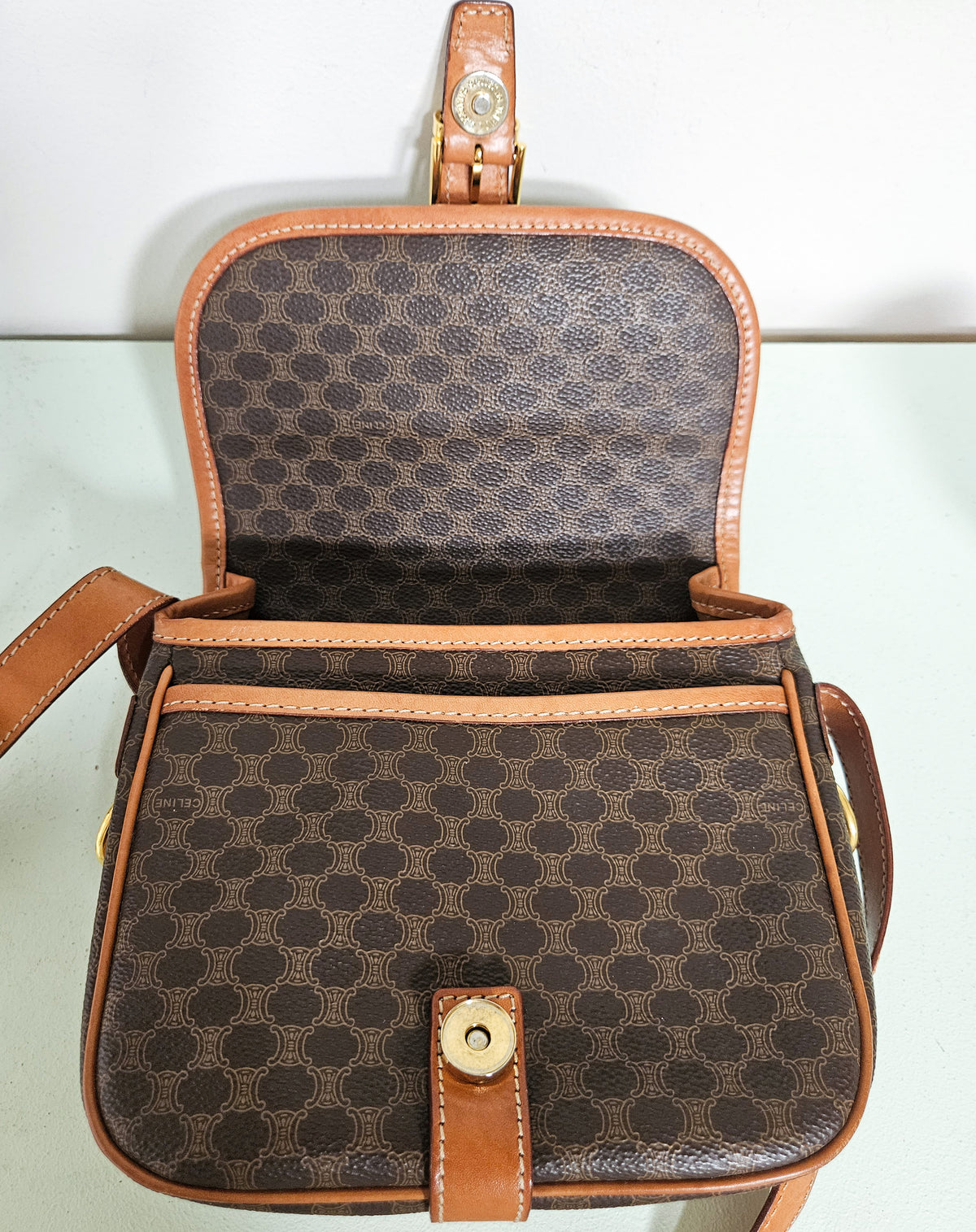 Celine Macadam Crossbody Bag