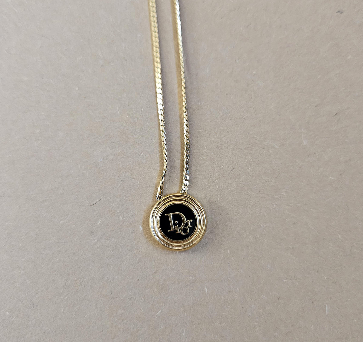 Dior Gold-Plated Necklace