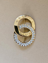 Céline Vintage Logo Brooch