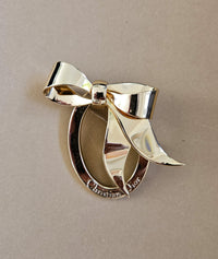 Christian Dior Bow Brooch