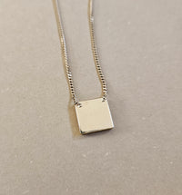 Dior Gold-Plated Necklace square medaillon