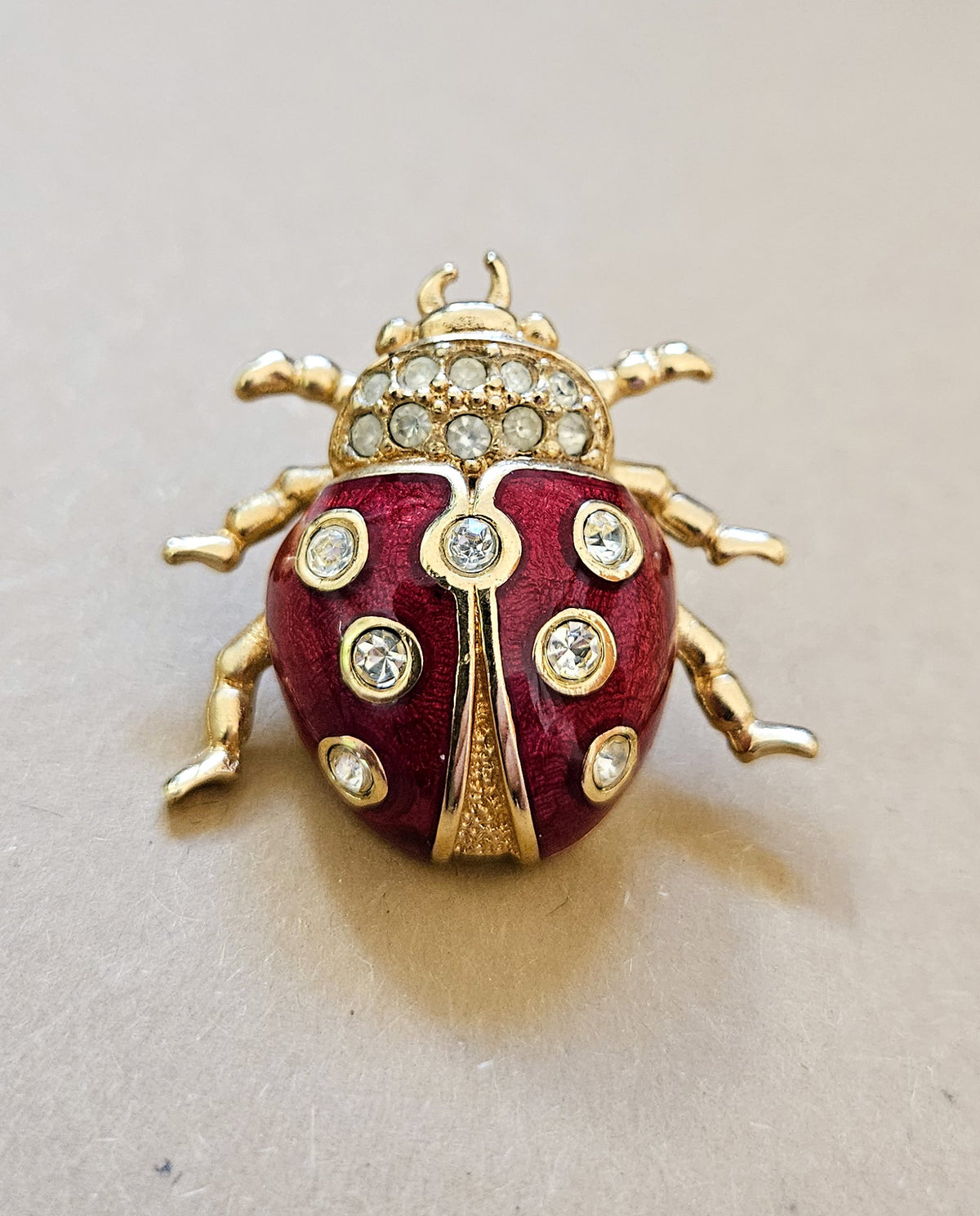 Christian Dior Ladybug Brooch