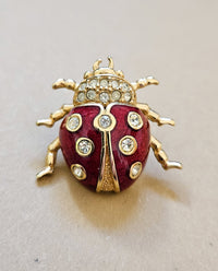 Christian Dior Ladybug Brooch