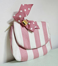 Dior Summer Beachy Vibe Striped Pouch