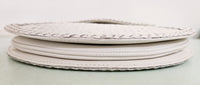 Yves Saint Laurent Vintage White Woven Leather Bag