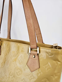Louis Vuitton Houston Yellow Patent Leather Bag