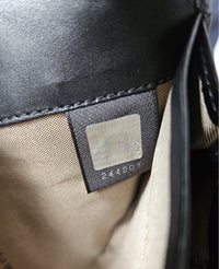 Portefeuille gros-grain monogrammé Fendi Zucca