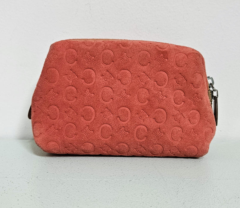 Celine x Guerlain Limited Edition Suede Pouch