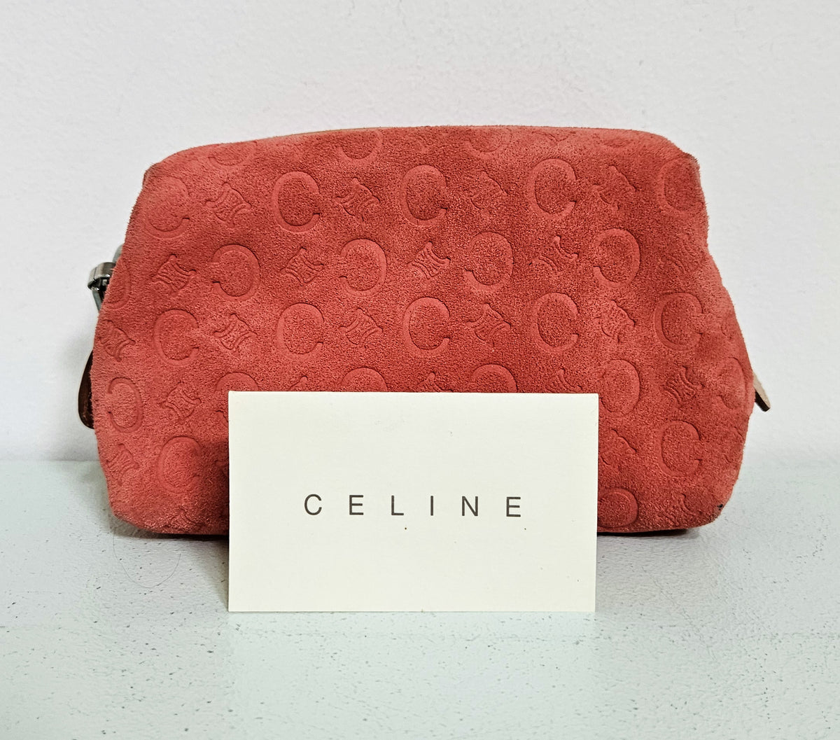 Celine x Guerlain Limited Edition Suede Pouch