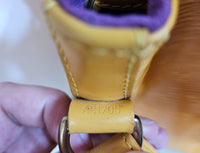 Louis Vuitton Noé PM in Yellow Epi Leather