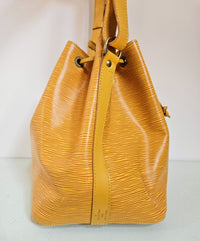 Louis Vuitton Noé PM in Yellow Epi Leather