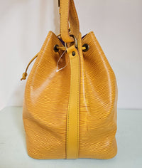 Louis Vuitton Noé PM in Yellow Epi Leather