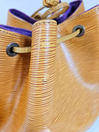 Louis Vuitton Noé PM in Yellow Epi Leather