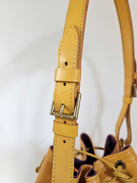 Louis Vuitton Noé PM in Yellow Epi Leather