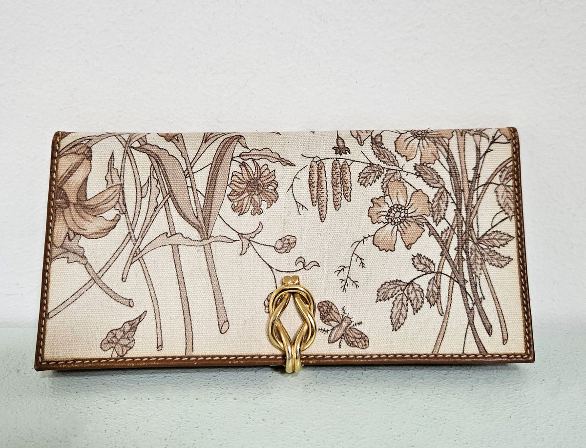 Vintage Gucci Floral Wallet