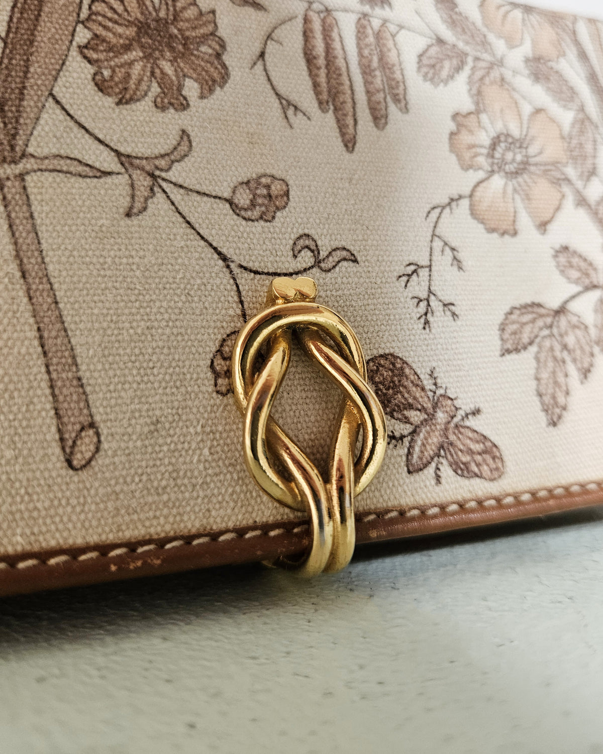 Vintage Gucci Floral Wallet