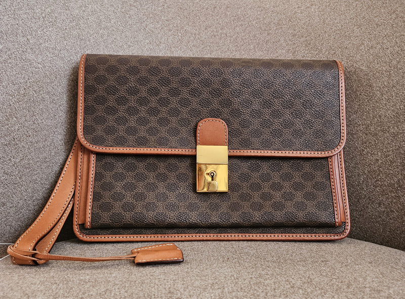 Vintage Celine Macadam Clutch