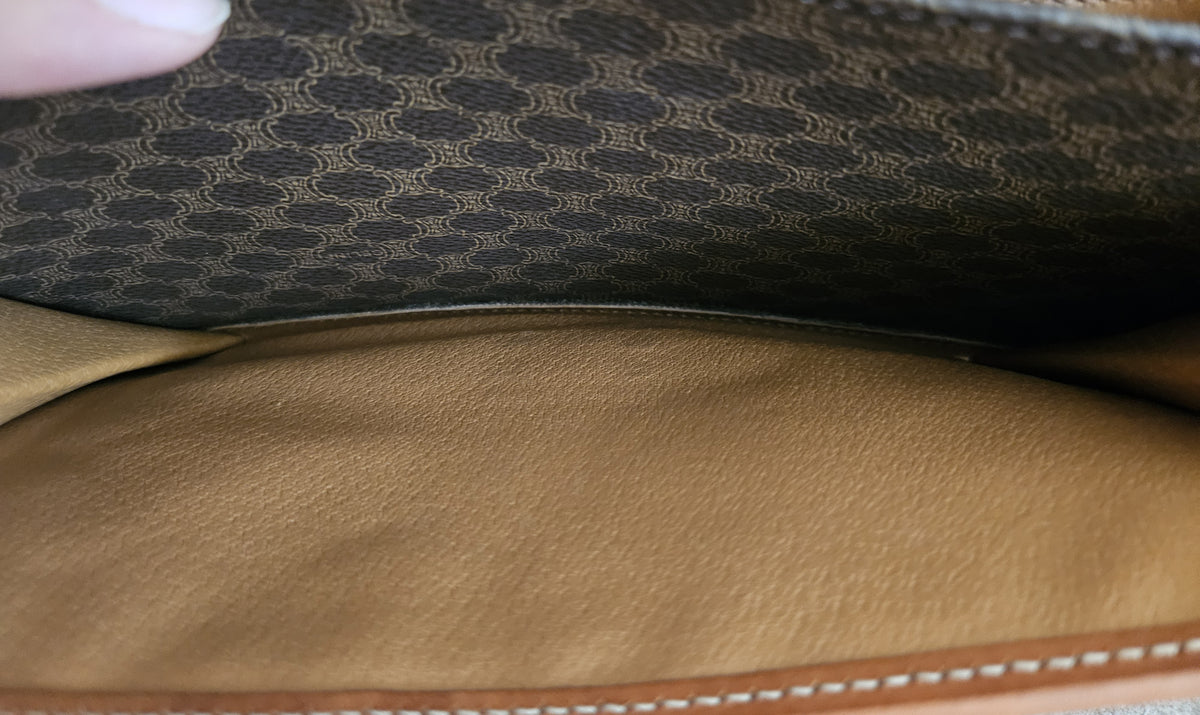 Vintage Celine Macadam Clutch
