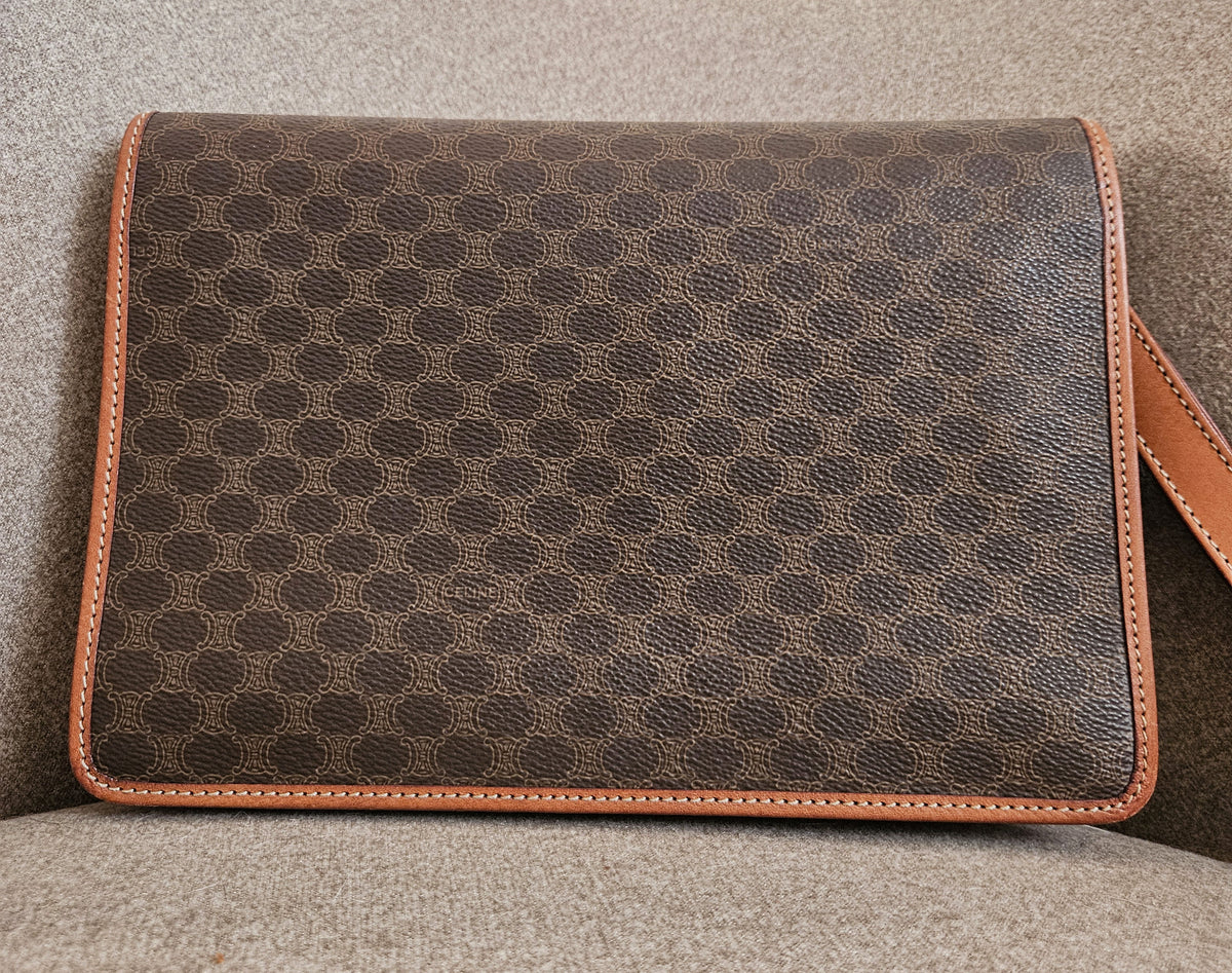 Vintage Celine Macadam Clutch