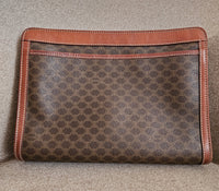Vintage Celine Macadam Clutch Bag