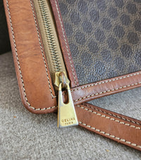 Vintage Celine Macadam Clutch Bag