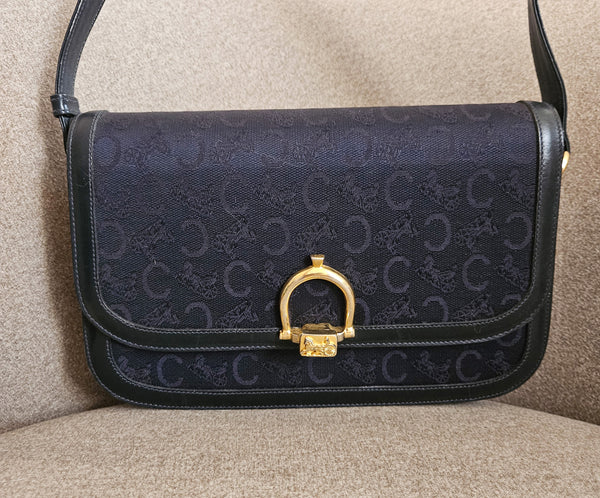 Vintage Celine Horse Carriage Shoulder Bag
