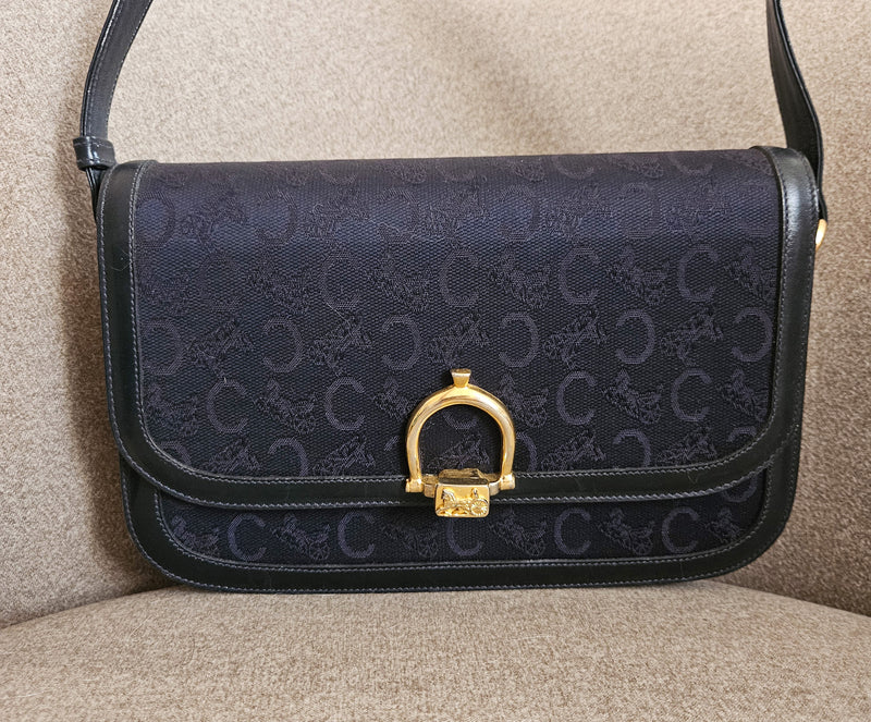 Vintage Celine Horse Carriage Shoulder Bag