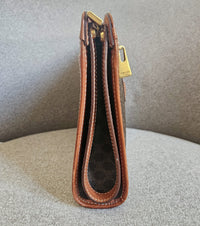 Vintage Celine Macadam Clutch Bag