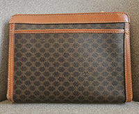 Vintage Celine Macadam Clutch Bag